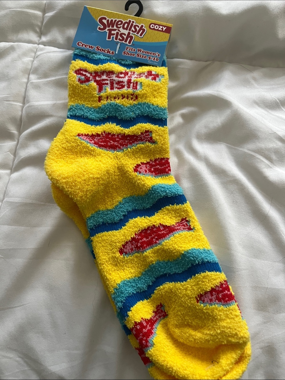 Swedish Fish Socks